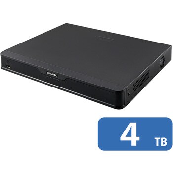 ELECOM 8ch対応ネットワークレコーダー(4TB) CNE3R841-