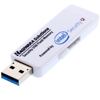 USBメモリ USB3.1(Gen1) ウイルスチェック機能 マカフィー社版 1年ライセンス パスワードロック 暗号化 ハギワラソリューションズ