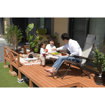 天然木ウッドデッキ 0.5坪セット ワンモード