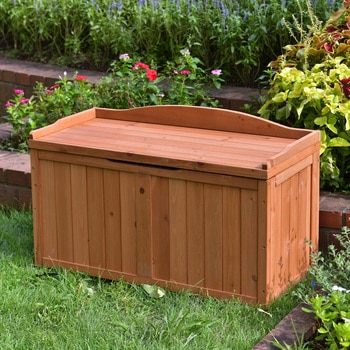 天然木ベンチストッカー ワンモード