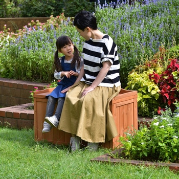 天然木ベンチストッカー ワンモード