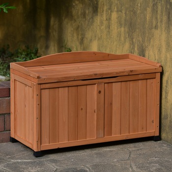 天然木ベンチストッカー ワンモード