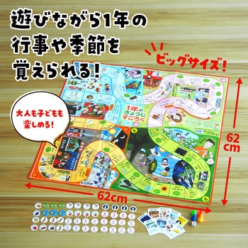1年のぎょうじすごろく - アーテック[学校教材・教育玩具]