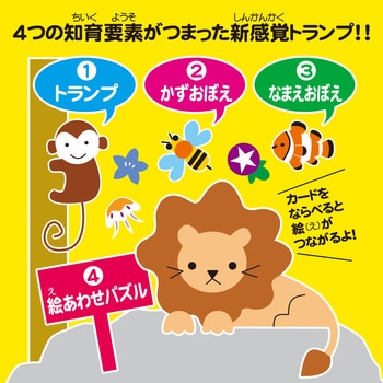 つながる知育トランプ アーテック[学校教材・教育玩具]