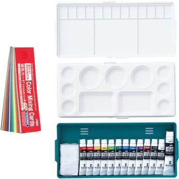 ターナー アクリルガッシュ プライムセット 12色13本入 アーテック[学校教材・教育玩具]