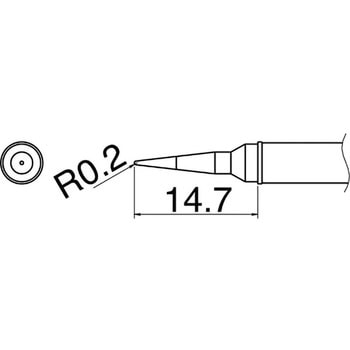 こて先(T31・鉛フリーはんだ対応・450℃) 白光