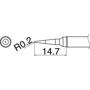 こて先(T31・鉛フリーはんだ対応・400℃) HAKKO(白光)