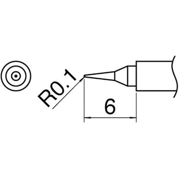 こて先(T30・鉛フリーはんだ対応) 白光