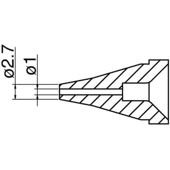 ノズル 1．0mm 白光