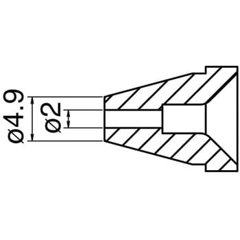 ノズル 2．0mm 白光