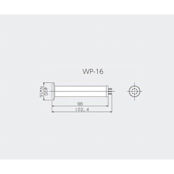 GP-2001G/WP-16 ピラニ真空計 1個 ULVAC(アルバック) 【通販サイト