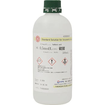 硫酸 林純薬工業 1本 500ml 通販モノタロウ