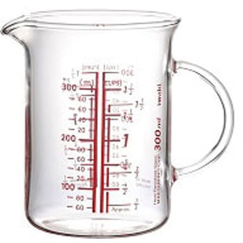 把手付きメジャーカップ IWAKI(AGCテクノグラス)