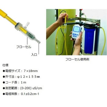 交換用電極 アズワン pH計/導電率計/イオン計関連品 【通販モノタロウ】