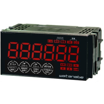 WLD-PA12R-222M-4A000/WCTF-200A-N 電力測定用デジタルパネルメータ ...