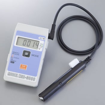 安い人気測定器 カスガ デジタル静電電位測定器　KSD-0102 通電のみ、その他未確認ジャンク品 電気計測器