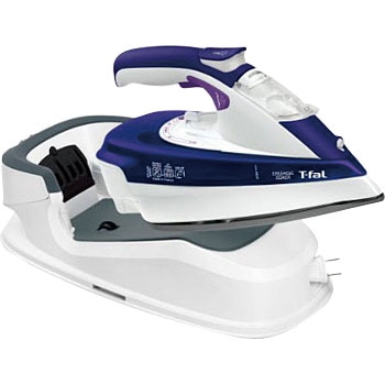 【引取限定】【美品】T-fal コードレスアイロン FV9980J0 & スタンド式アイロン台セット FV9980J0 スチームアイロン フリームーブ 9980 1台 T-fal(ティファール