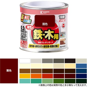 油性ウレタンガード 油性鉄部木部用(つやあり) カンペハピオ