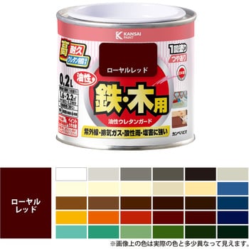 油性ウレタンガード 油性鉄部木部用(つやあり) カンペハピオ