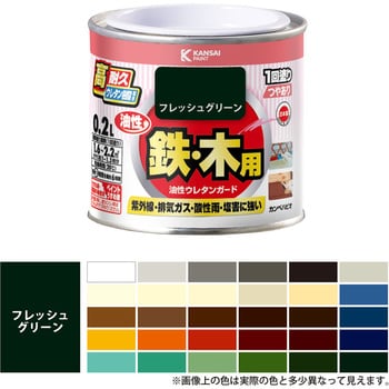 油性ウレタンガード 油性鉄部木部用(つやあり) カンペハピオ