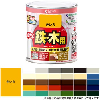 油性ウレタンガード 油性鉄部木部用(つやあり) カンペハピオ