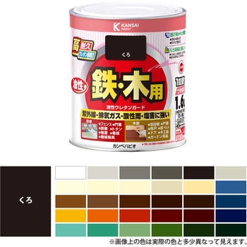 油性ウレタンガード 油性鉄部木部用(つやあり) カンペハピオ