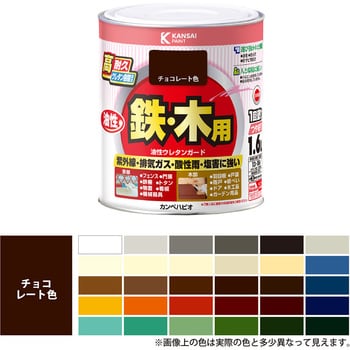油性ウレタンガード 油性鉄部木部用(つやあり) カンペハピオ