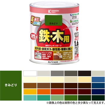 油性ウレタンガード 油性鉄部木部用(つやあり) カンペハピオ