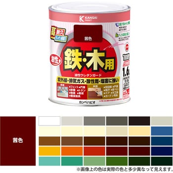 油性ウレタンガード 油性鉄部木部用(つやあり) カンペハピオ