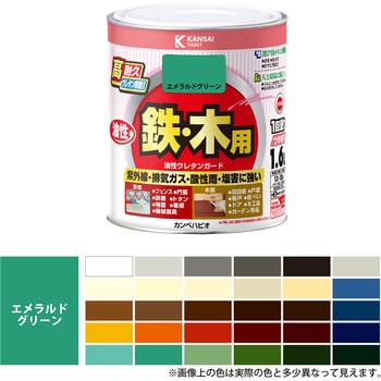 油性ウレタンガード 油性鉄部木部用(つやあり) カンペハピオ
