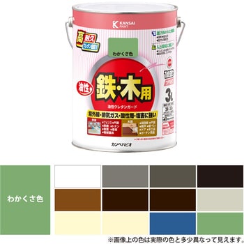 油性ウレタンガード 油性鉄部木部用(つやあり) カンペハピオ