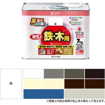 油性ウレタンガード 油性鉄部木部用(つやあり) カンペハピオ