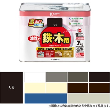 油性ウレタンガード 油性鉄部木部用(つやあり) カンペハピオ