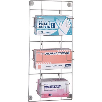 ラック楽ホルダー LIGHT 壁掛け用 ハクゾウメディカル 施設用