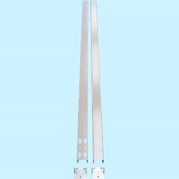 中量ラック 300・500kg用 支柱2本 ベース付 モノタロウ