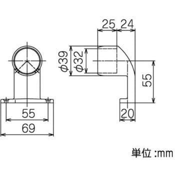 Φ32イレクターブラケットシリーズ 矢崎化工