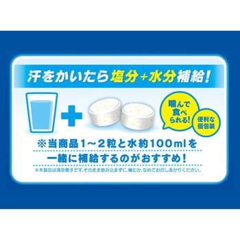 スポーツドリンク味 塩分チャージタブレッツ BIG 1ケース(6袋) カバヤ食品 【通販モノタロウ】