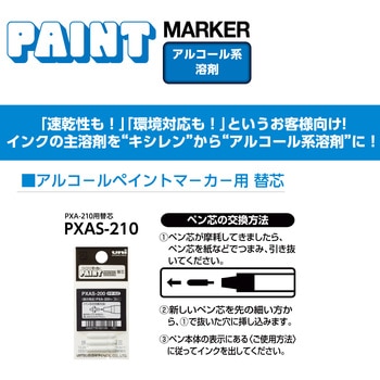 アルコールペイントマーカー 細字 uni(三菱鉛筆)