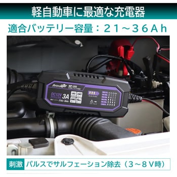 大自工業 全自動パルス充電器 MP-220 バッテリー充電器 どぎつく