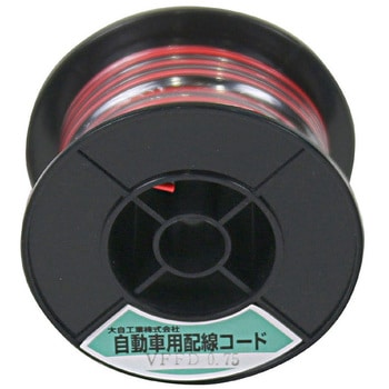 自動車配線ダブルコード(平行線) Meltec(大自工業) 自動車用