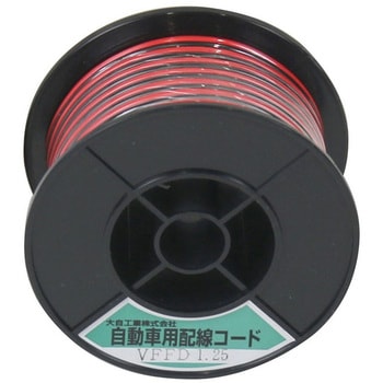 自動車配線ダブルコード(平行線) Meltec(大自工業)