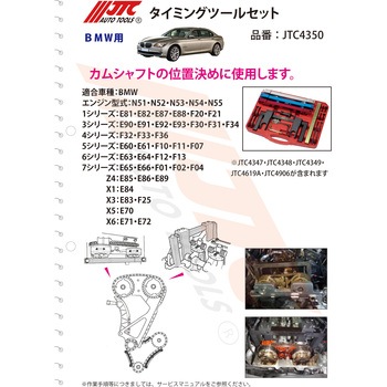 タイミングツールセット JTC