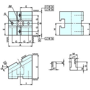 11293-10015 オブリーククランピングエレメント 1個 ナベヤ 【通販