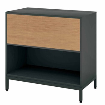 システム収納 エディア フリーパネル 2段タイプ(上下段両面パネル) ベース付きセット(配送・組立サービス付き) コクヨ