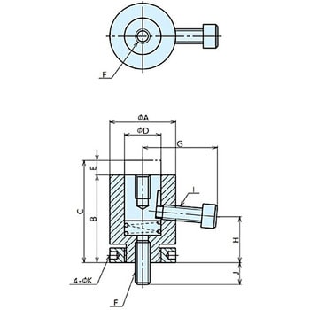 ピローブロック(Eタイプ) ナベヤ クランピング位置決め部品 【通販