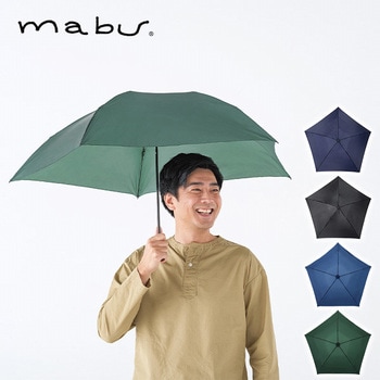 晴雨兼用 折りたたみ傘 5本骨傘 60cm mabu(マブ)