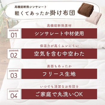 掛け布団 高機能断熱シンサレート ナイスデイ