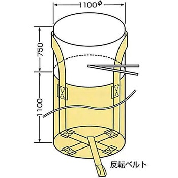 コンテナバック(フレコンバック) 丸1型 昭和商会