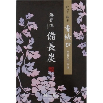 香結び 備長炭 大型バラ詰 1個(220g) 日本香堂 【通販モノタロウ】