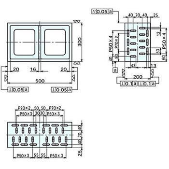 テストワーク取付ブロック ナベヤ